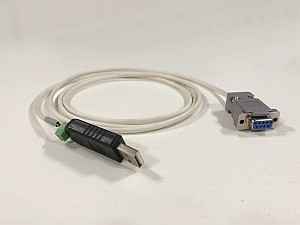 Переходник USB-RS485 с кабелем для подключения к блокам питания