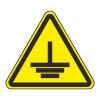 Знак заземление (треугольный)